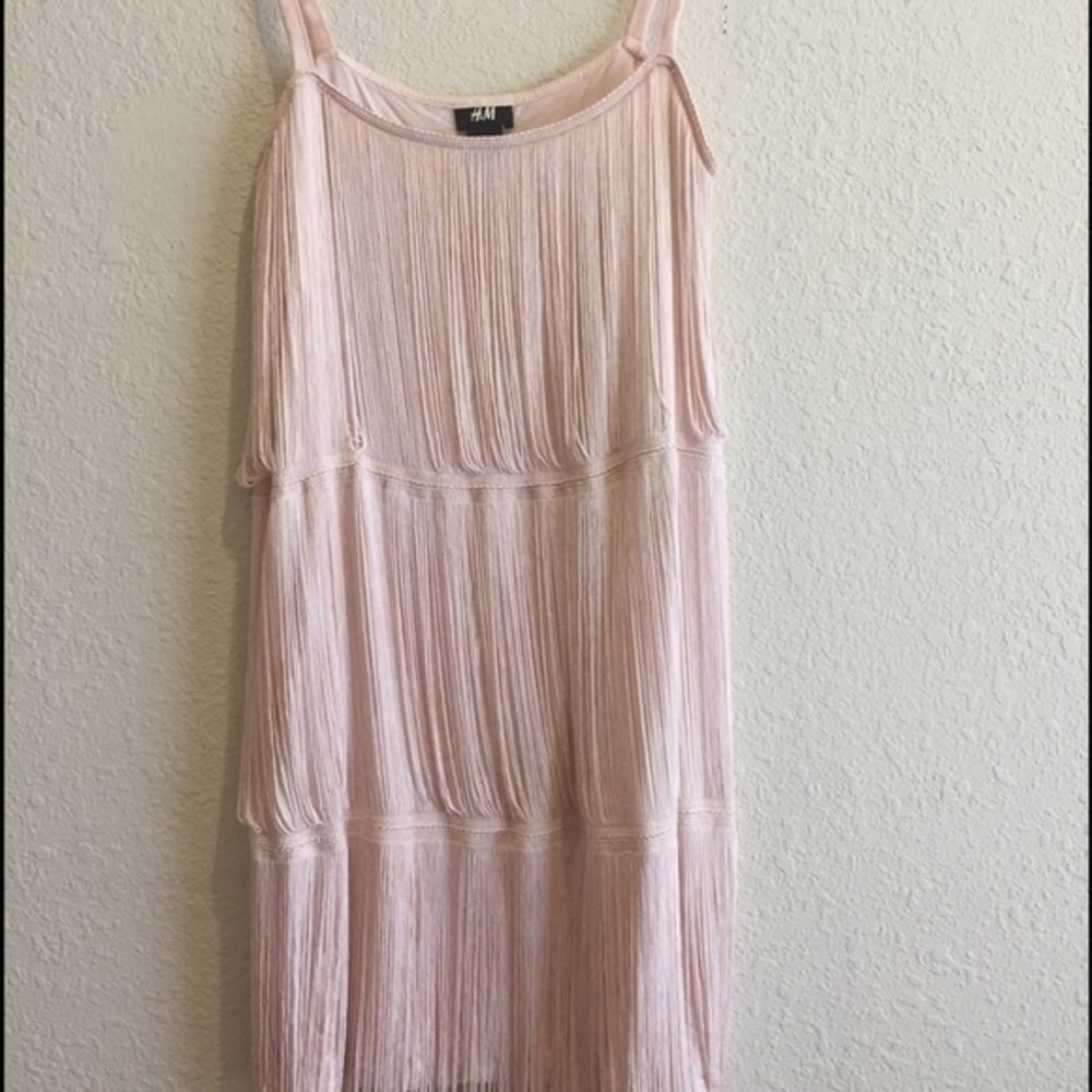 H&M light pink stringy dress XS 🎉